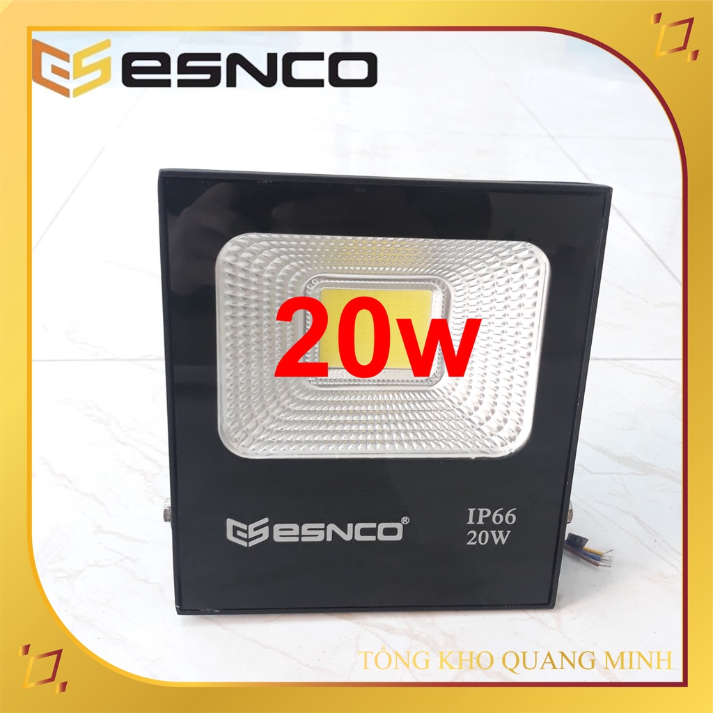 Đèn pha led 20W chuyên công trình, bảng hiệu lắp đặt ngoài trời chống nước IP66 đủ công suất - DD048