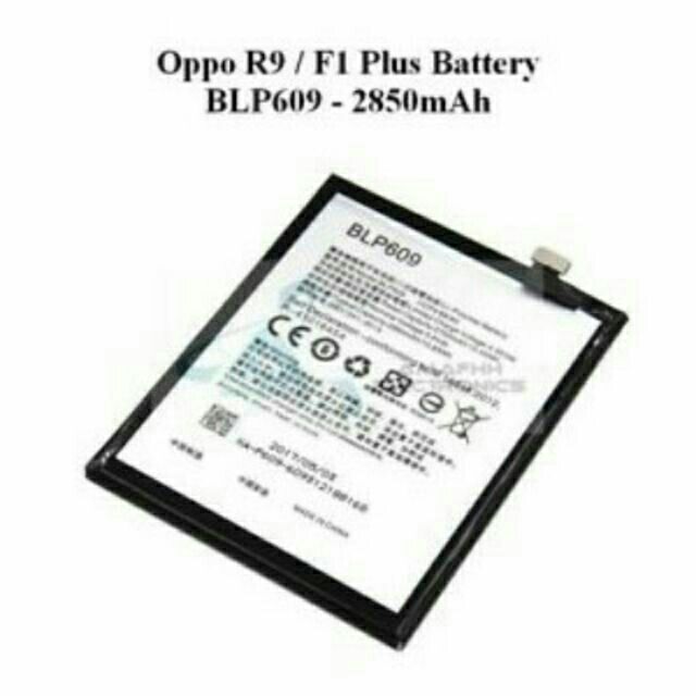 Pin thay máy Oppo R9/ F1 Plus Battery BLP609/ 2850 mAh