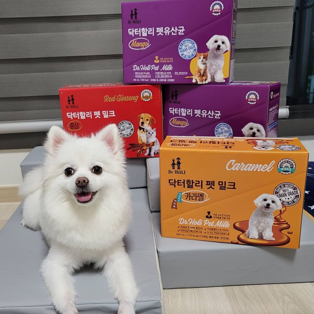 Dr.Holi Pet Milk- Sữa dinh dưỡng cao cấp cho chó mèo Hàn Quốc