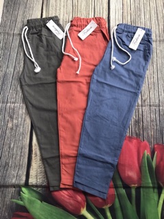 Quần Baggy kaki mềm co giãn(ảnh thật phía sau)