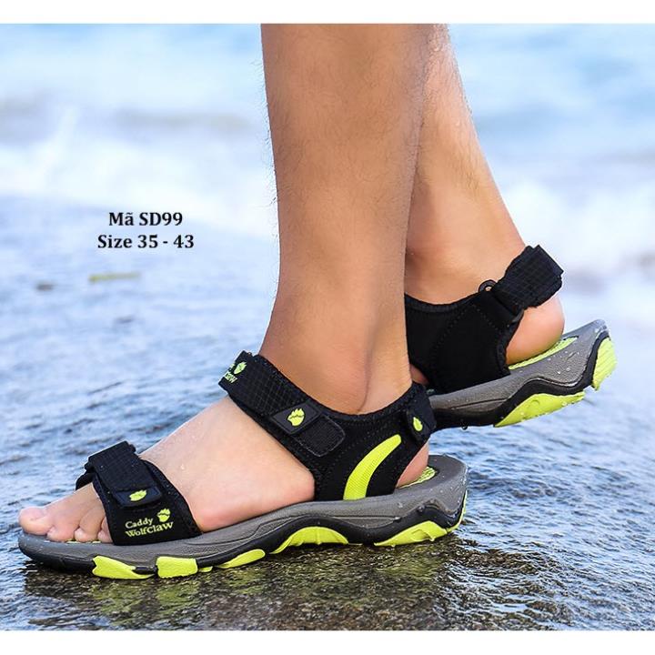 Dép quai hậu sandal bé trai kiểu quai ngang hàng xuất Châu Âu cho bé 9 - 15 tuổi SD99 IKU