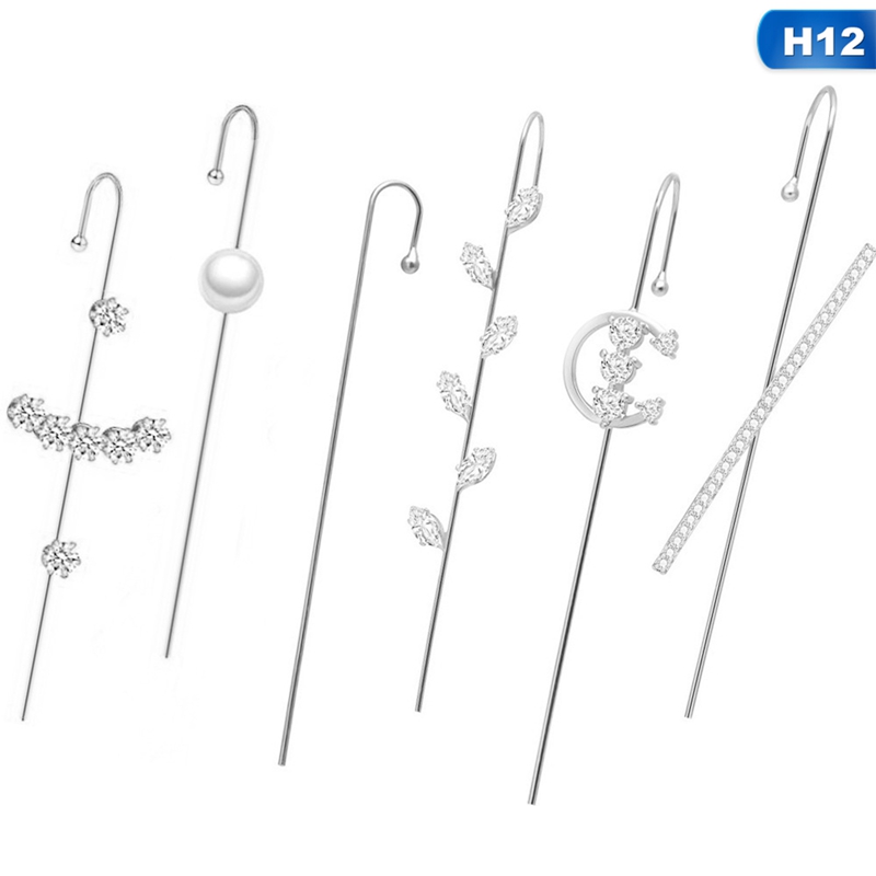 Tmdbyx Khuyên Vành Tai Đính Đá Thời Trang Dành Cho Nữ