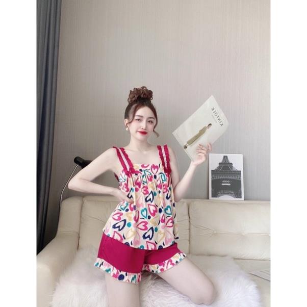 [ HÀNG HOT ]Latin 2dây đùi.chất siêu mịn mát mỏng nhẹ.Hàng thiết kế [ĐỒ MẶC NHÀ] | BigBuy360 - bigbuy360.vn