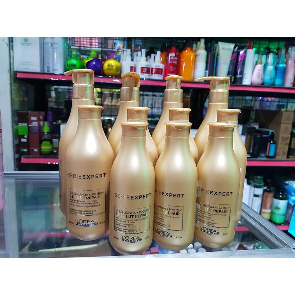 [CHÍNH HÃNG] Dầu Gội Phục Hồi Tóc Loreal Paris 1500ml Kèm Vòi Tặng