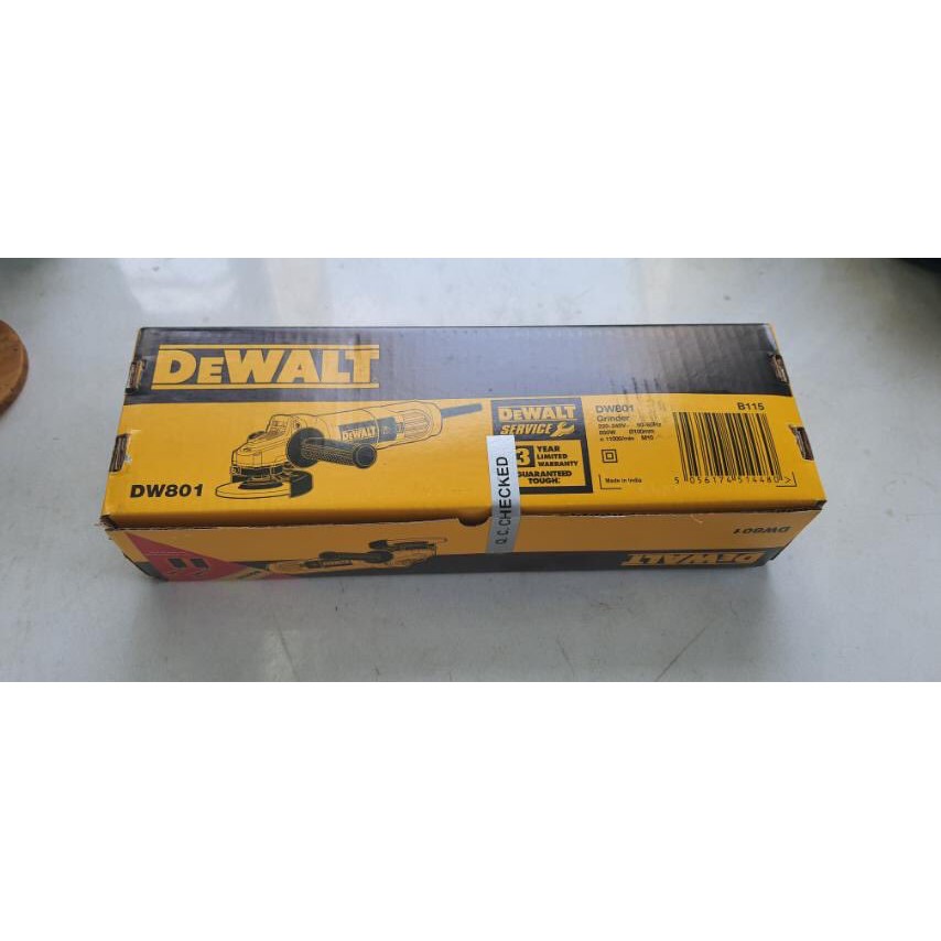 Máy Mài Góc 100mm 850W DEWALT DW801 DW802 - Chính Hãng