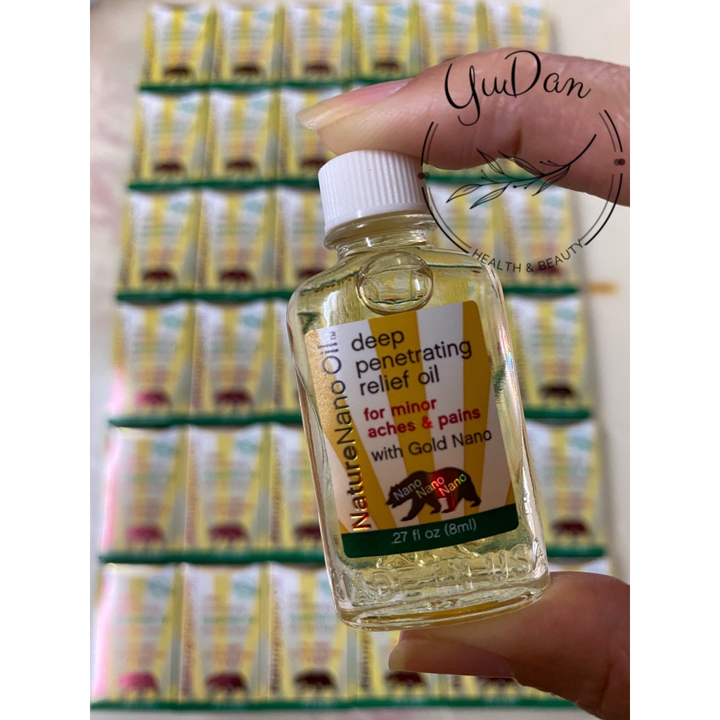 Dầu gió hiệu Con Gấu NATURE NANO OIL ( 8ml)