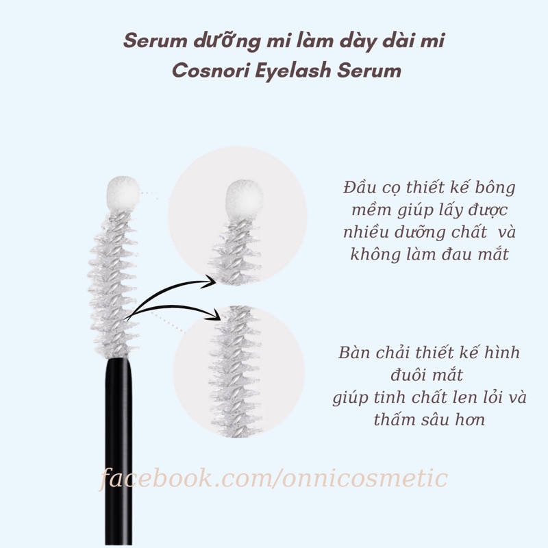 Serum dưỡng dài mi cao cấp Cosnori Long Active Eyelash 9g