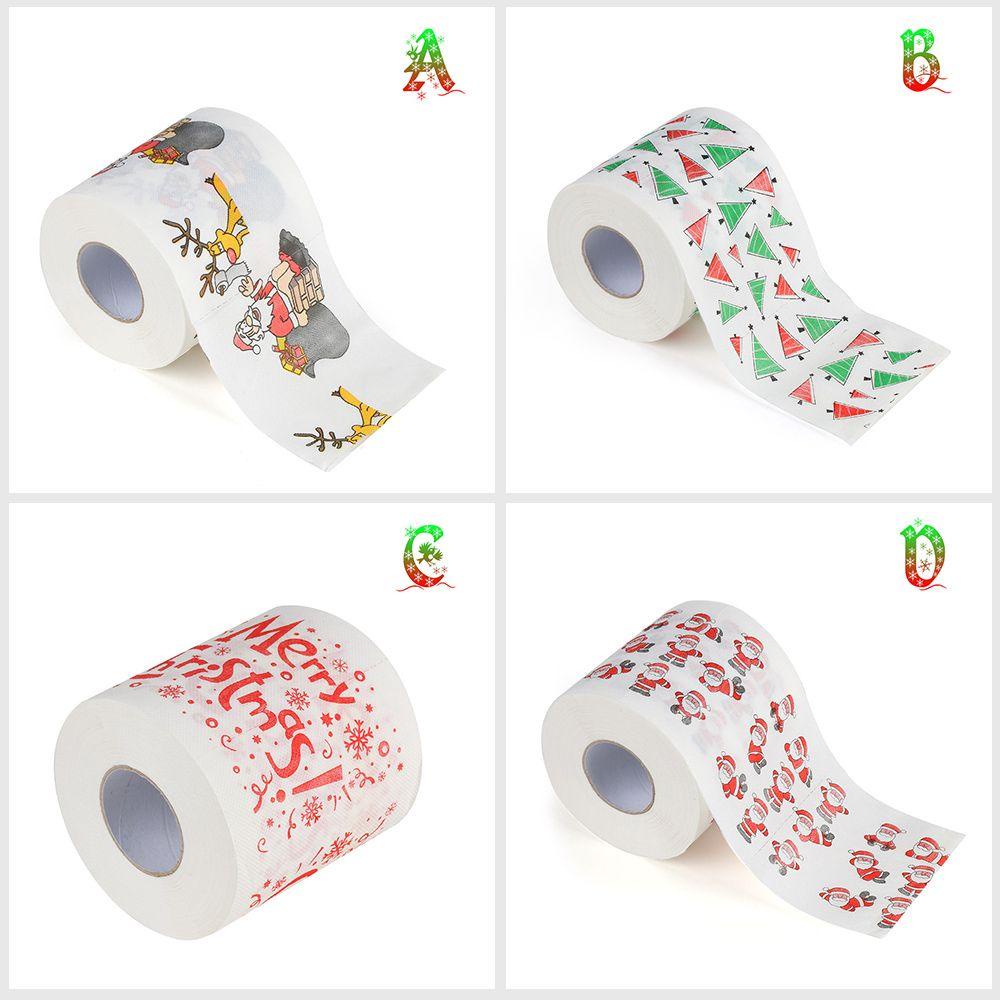 Giấy Vệ Sinh Phòng Khách Hình Ông Già Noel