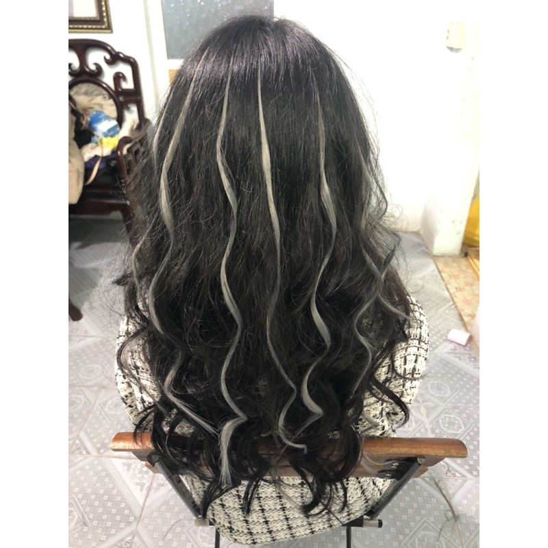 TÓC LIGHT TƠ NHÂN TẠO KÈM MỐI NỐI