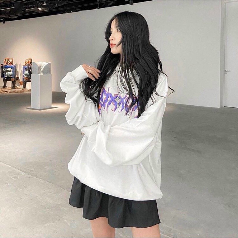 [Mã SKAMCLU7 giảm 10% tối đa 50K đơn 0Đ] Áo sweater unisex form rộng Couple OxxO nam nữ phong cách ulzzang Wind | BigBuy360 - bigbuy360.vn