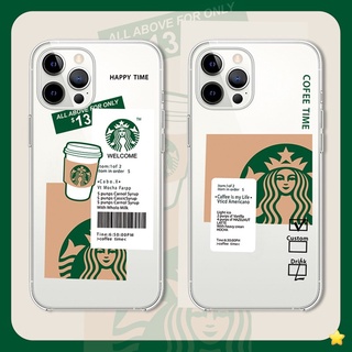 Ốp điện thoại TPU dẻo trong suốt in hình Starbucks dành cho SONY XPERIA Z5 Z3 MINI Z4 Z2 Z1 XZ4 XZ3 XZ2