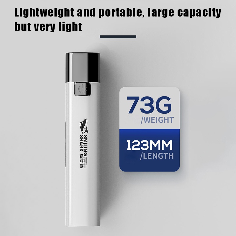 Thiết Bị Phá Cách 2 Trong 1 Mới 2 Trong 1 9990000Đèn Pin Mini Siêu Sáng 3 Chế Độ Kèm Cáp Sạc USB Tiện Dụng