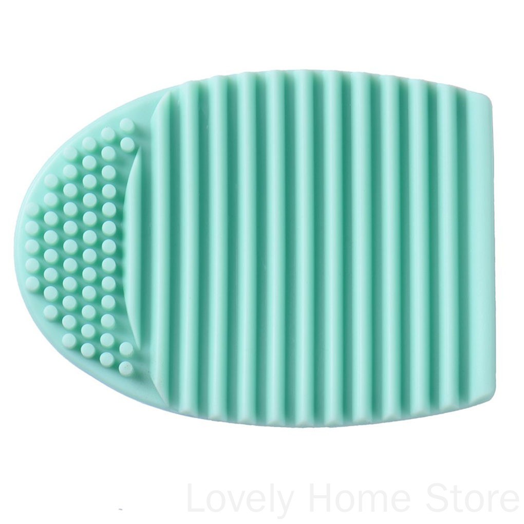 [Hàng mới về] Dụng cụ làm sạch cọ trang điểm hình quả trứng bằng silicone tiện lợi cho nữ