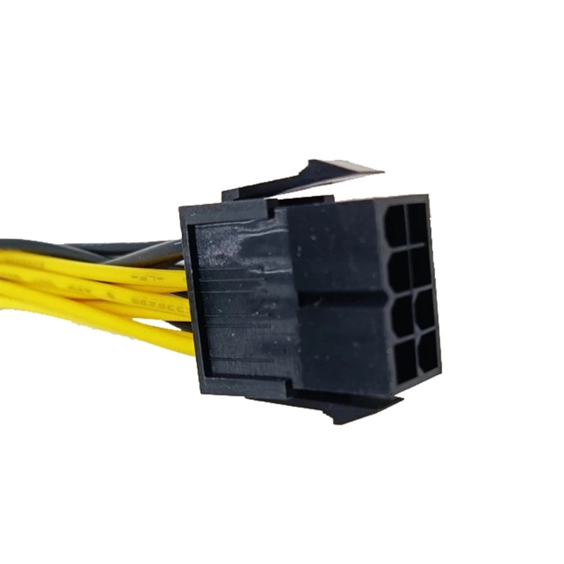 Dây cáp chia nguồn 20cm 8Pin sang 2x8 Pin (6+2) CPU GPU 8Pin