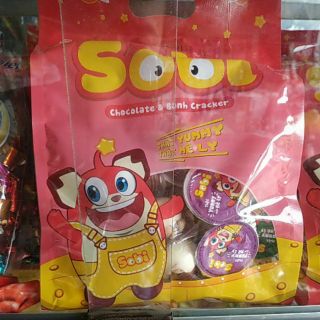 Bánh sobi ( chooclate và bánh cracker ) ( gói to  320gr)