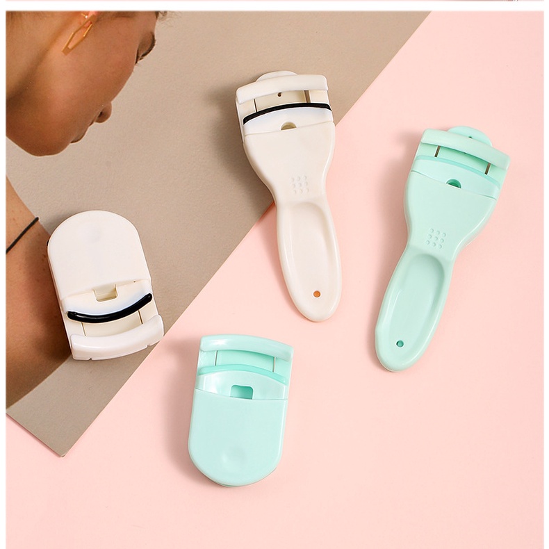 Dụng Cụ Uốn Cong Lông Mi mini Cầm Tay Bằng Nhựa ABS Hình Hoa Hướng Dương