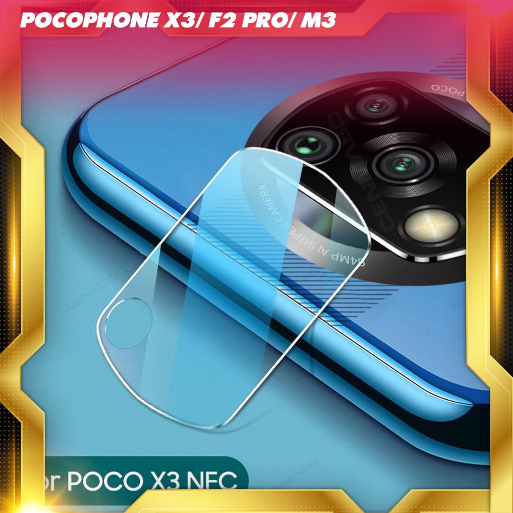 Kính cường lực camera cho Pocophone X3/ F2 Pro/ M3 hiệu Webphukien