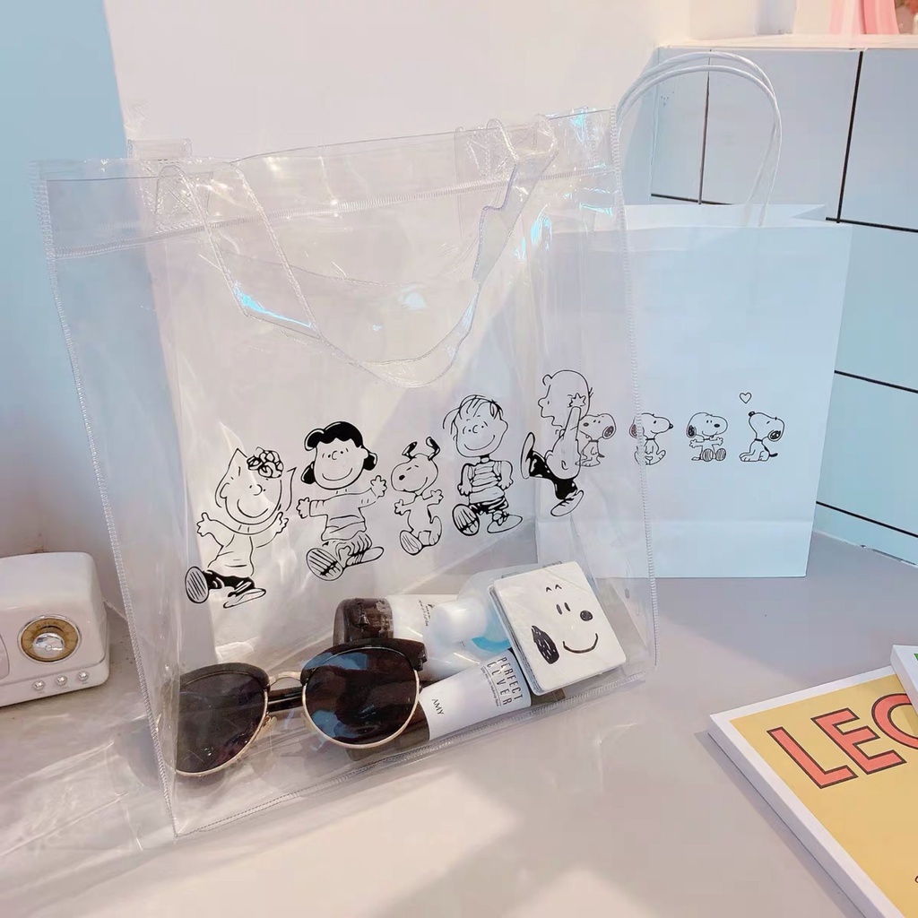 Túi xách trong suốt chống nước độc đáo thời trang dành cho nữ