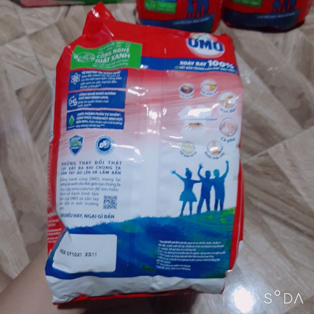 Bột Giặt Omo 800gr