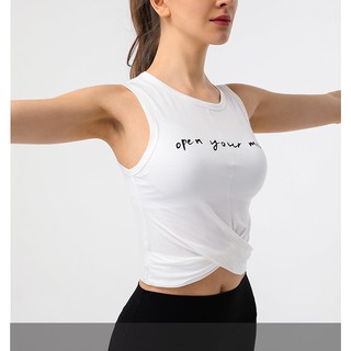 Áo croptop tập gym yoga PT086 (PT Sport)