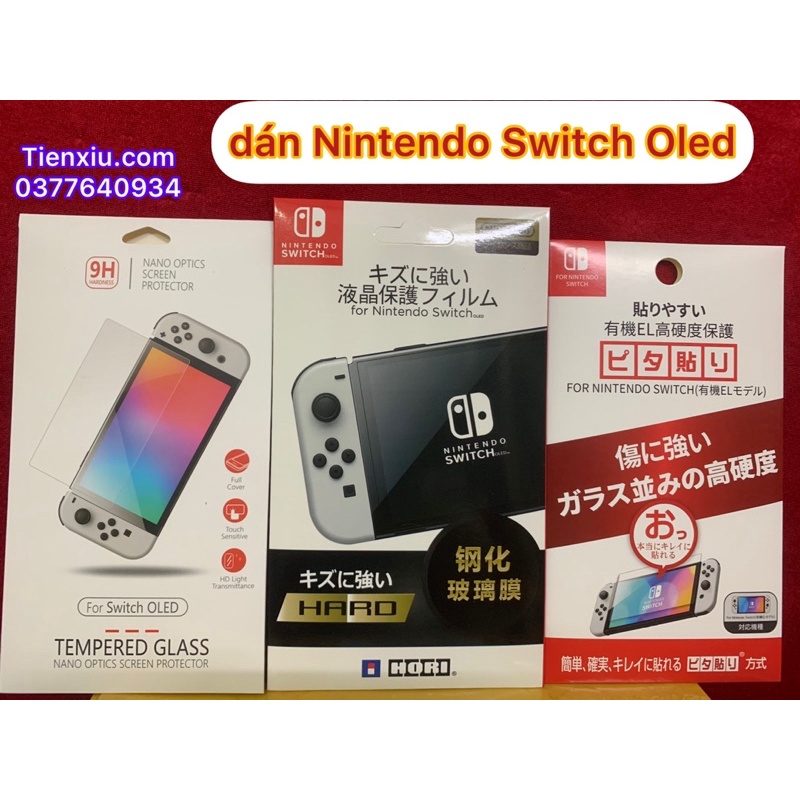 dán cường lực Nintendo Switch các đời Lite / Oled / nintendo switch v1v2 dán màn hình