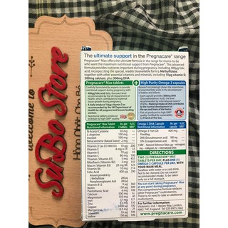 Vitamin bầu Pregnacare Max (Anh)