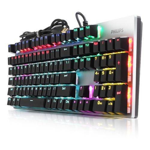 [Mã 267ELSALE hoàn 7% đơn 300K] BÀN PHÍM CƠ GAMING G404/8404 LED RGB NHIỀU MÀU