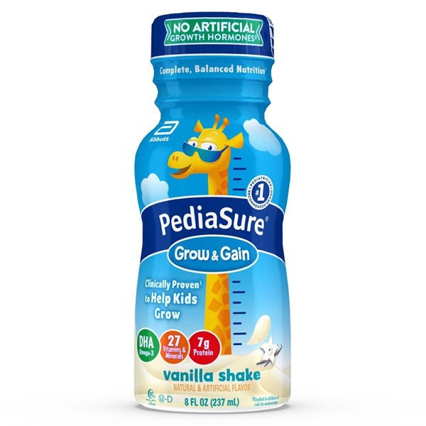 Chai Sữa Nước Pediasure Grow & Gain Hương Vani 237ml (Mẫu Mới) – Mỹ