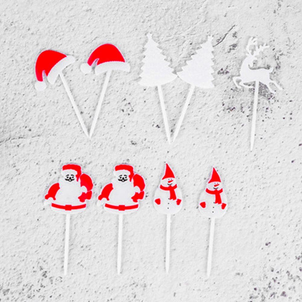 ZAIJIE24 Set 20 / 25 Tăm Trái Cây Hoạt Hình Xinh Xắn