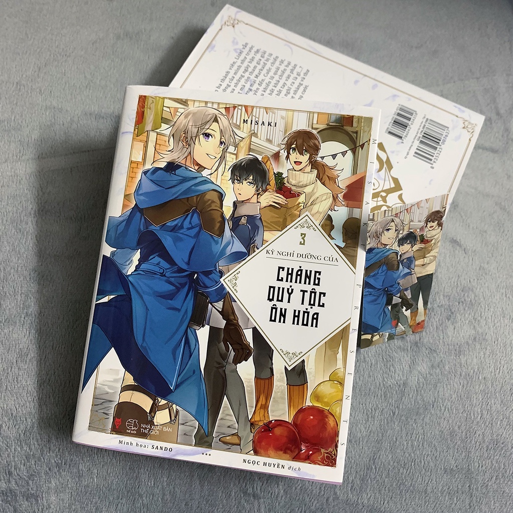 Sách Kỳ Nghỉ Dưỡng Của Chàng Quý Tộc Ôn Hòa - Tập 3 - Tặng Kèm Bookmark + Postcard Dây