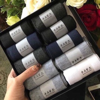 Sét 10 đôi tất chống thối nam
