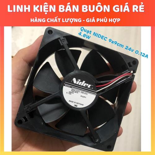 Quạt Tản Nhiệt NIDEC 24V 0.12A 9x9cm Chính Hãng