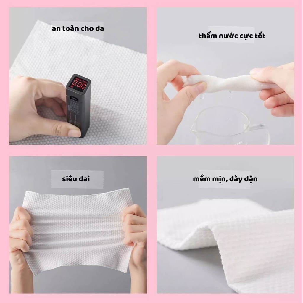 Khăn lau mặt khô Animerry