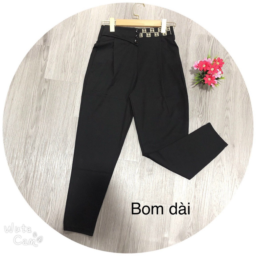 Quần Boom 💖[FREESHIP]💖 Quần Baggy Boom Dài Cạp Chữ Chất Umi HÀN cao cấp | BigBuy360 - bigbuy360.vn