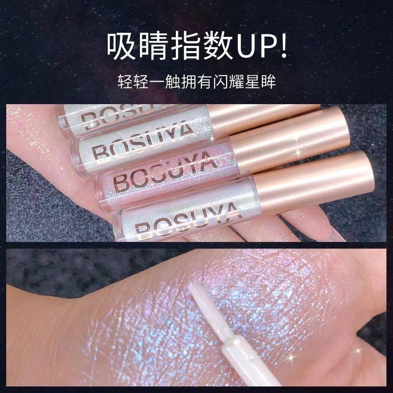 Phấn mắt dạng lỏng màu ánh kim lấp lánh lâu trôi