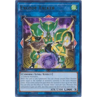 Thẻ bài Yugioh - TCG - Excode Talker / MGED-EN103'