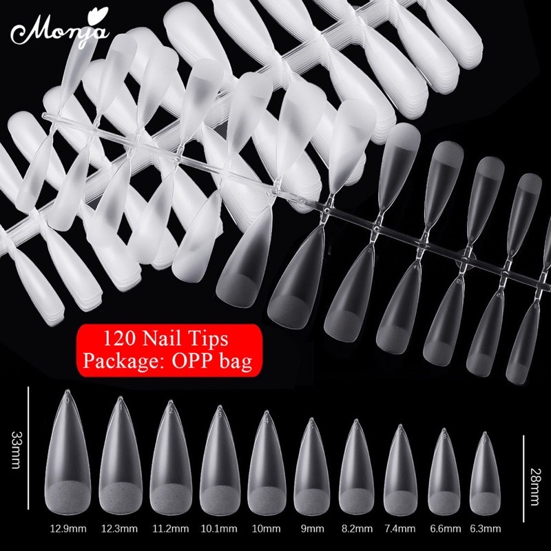 Hộp móng úp nhám sẵn dạng vỉ phom chuẩn siêu đẹp
