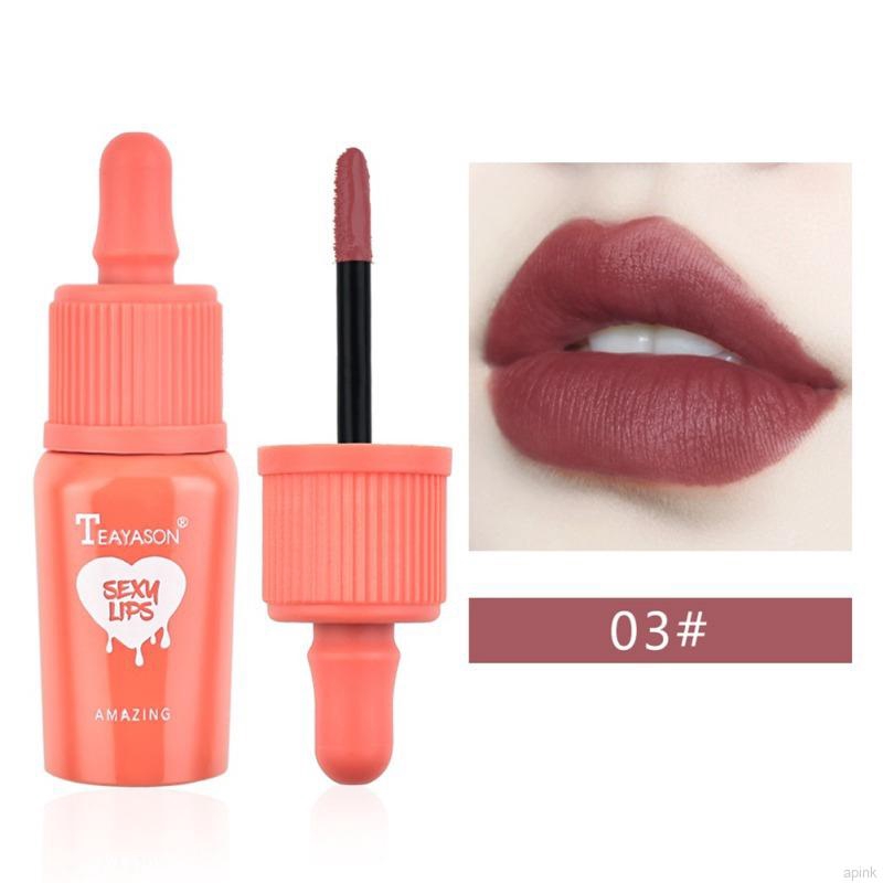 Matte Lip Gloss Moisturizing Brighten Lip Tone Waterproof Non-stick Cup Liquid Lipstick | BigBuy360 - bigbuy360.vn