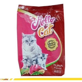 Hạt cho mèo HELLO CAT gói 400g