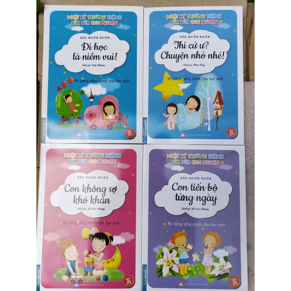 Sách - Combo Nhật ký trưởng thành của đứa trẻ ngoan bộ hộp phần 1+phần 2 (20 cuốn)