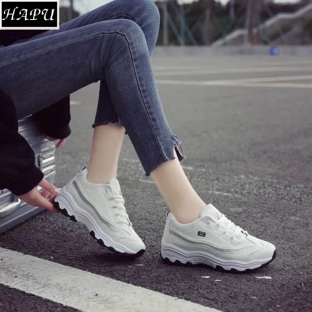 Giầy Sneaker kiểu dáng thể thao cá tính chất đẹp 2021