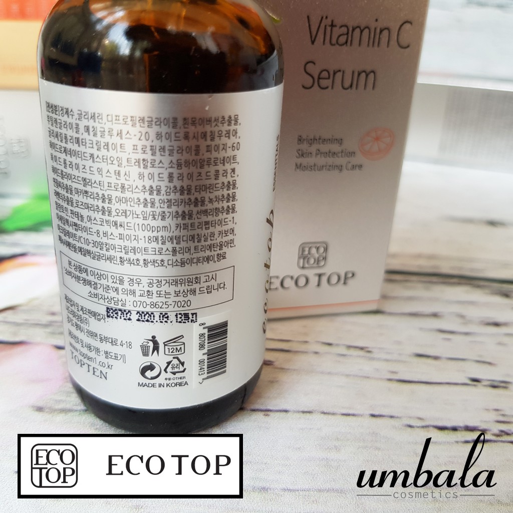 Serum dưỡng da Vitamin C ECOTOP