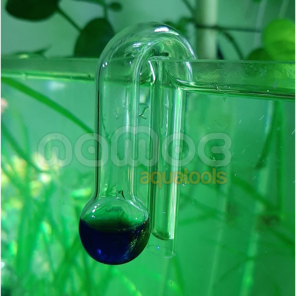 CO2 Drop Checker | Bộ Test CO2 Treo Thành Bể - Kiểu Giọt Nước   | Kiểm Tra Nồng Độ CO2 Cho Bể Thuỷ Sin