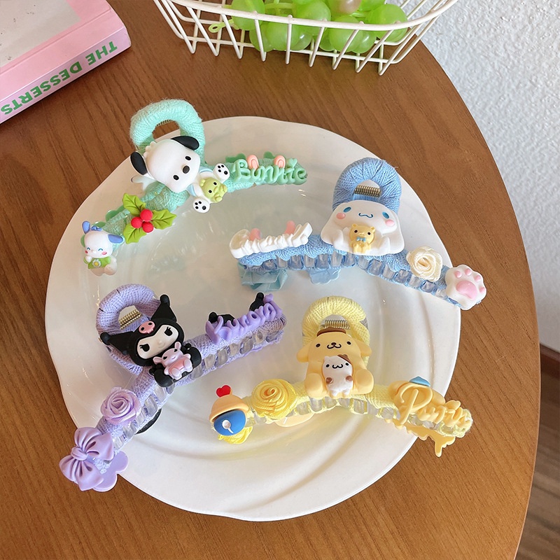 Kẹp Tóc Hình Cá Mập Hoạt Hình Phong Cách Hàn Quốc 2022