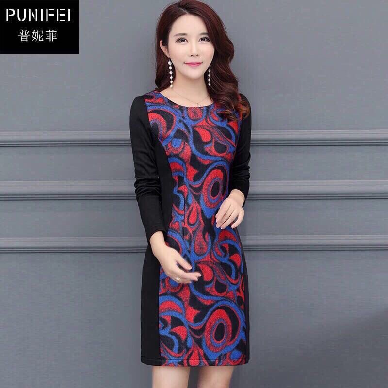 ĐẦM DẠ SUÔNG TAY PHỐI LƯỚI