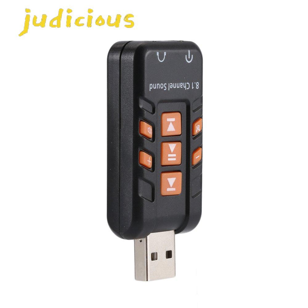 Card Âm Thanh Usb 8.1 Cho Máy Tính | BigBuy360 - bigbuy360.vn