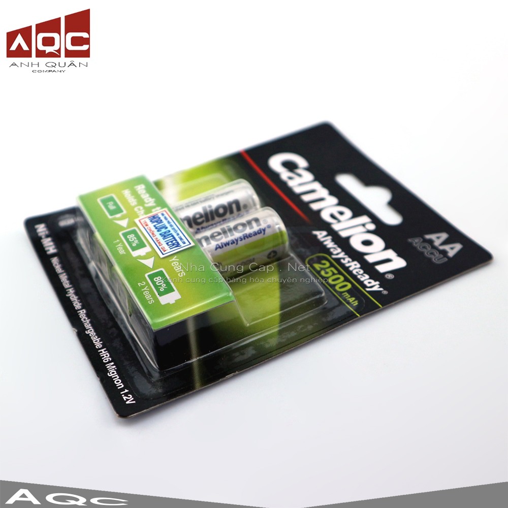 Pin sạc 2300mhA Camelion ALWAYS READY( vỉ 2 viên AA)