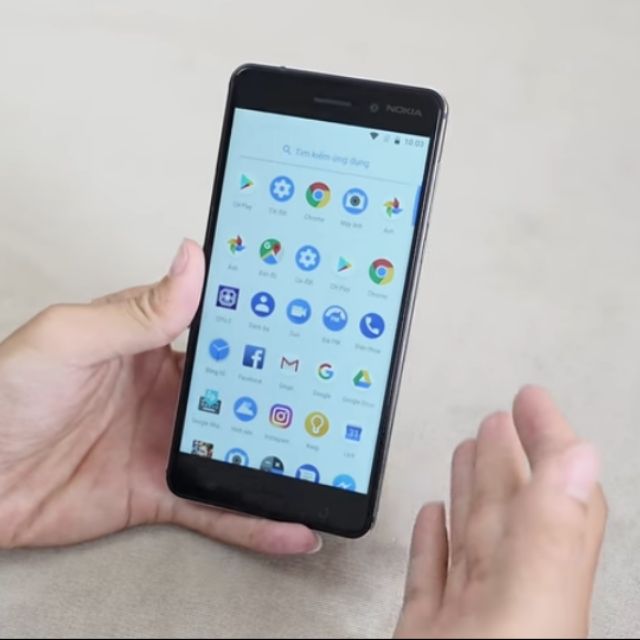 Cường lực full màn 5D Nokia 6 full keo màn hình