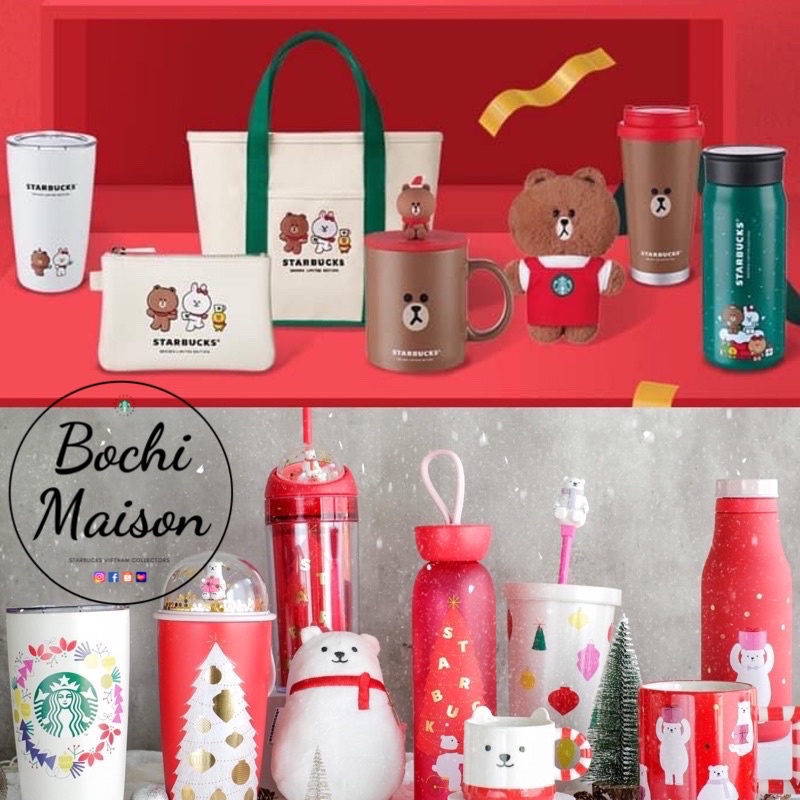 STARBUCKS COLLECTION Bình nước -Ly giữ nhiệt -Cốc thuỷ tinh -Cốc sứ Starbucks [CHÍNH HÃNG]