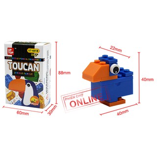 Gọt bút chì lắp ráp hình thú-Chim